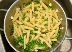 pea pesto pasta