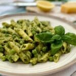 pea pesto pasta