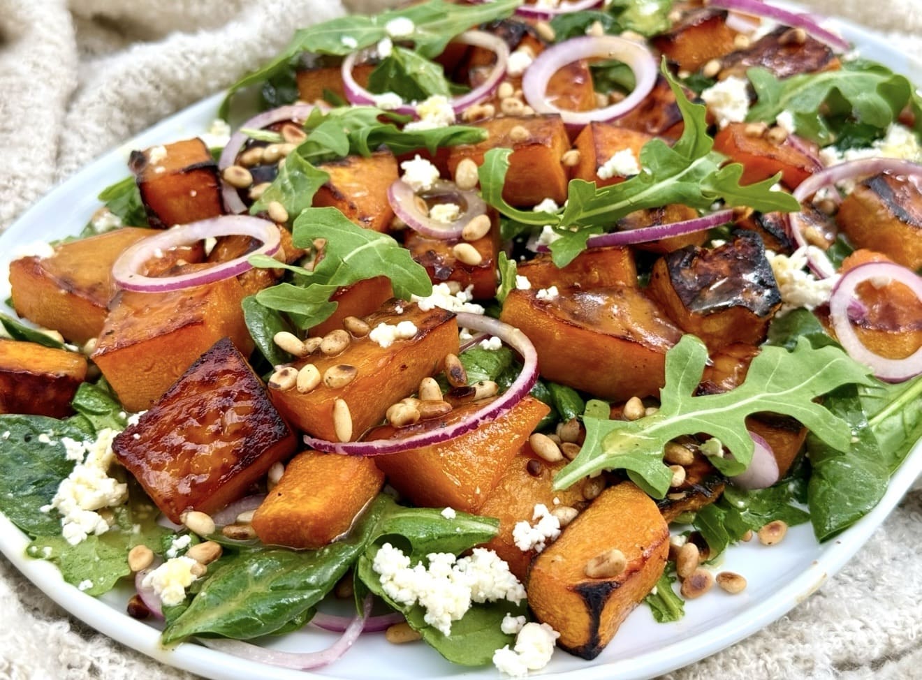 Honey Roast Pumpkin Salad