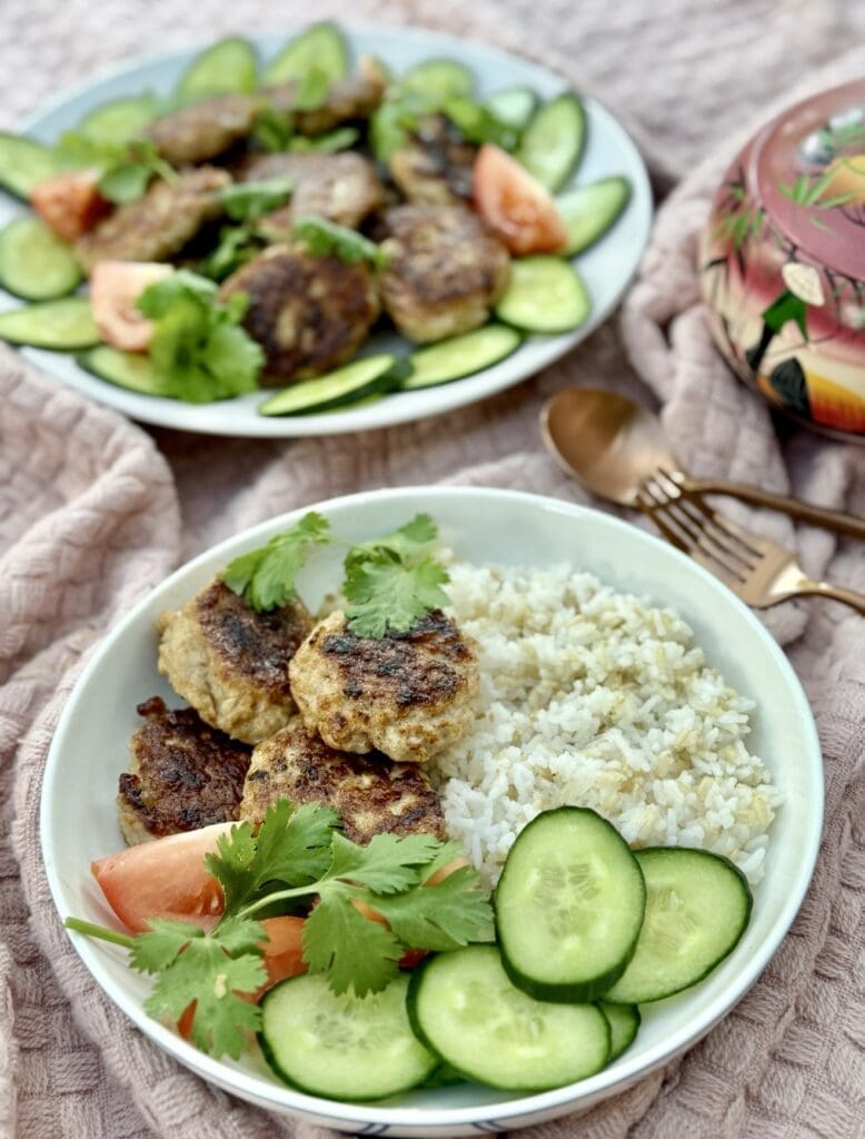 Lemongrass Chicken Patties