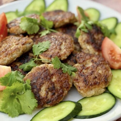 Lemongrass Chicken Patties