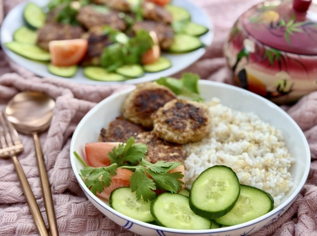 Lemongrass Chicken Patties
