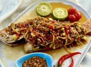Cambodian fried fish