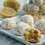 Lemon Amaretti Cookies