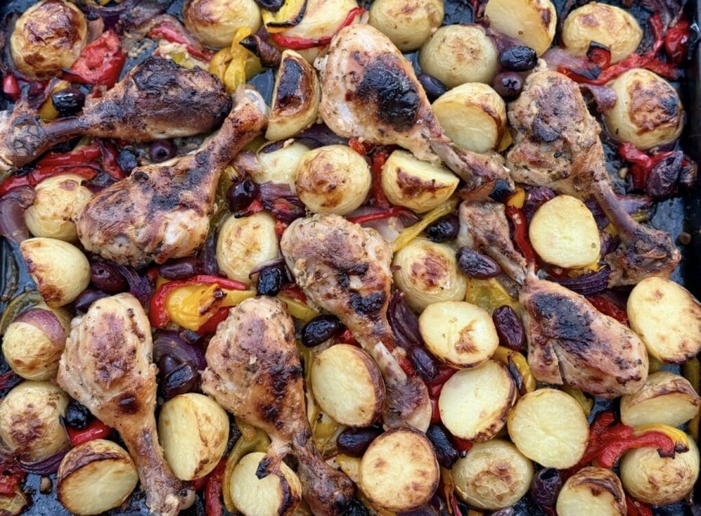 Greek Sheet Pan Chicken