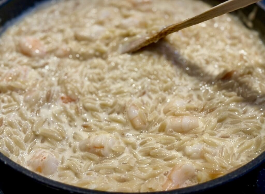 Shrimp Orzo