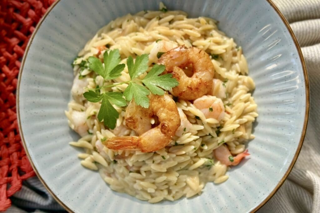 Shrimp Orzo